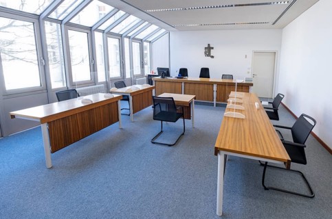 Courtroom 3 at the Erding Local Court