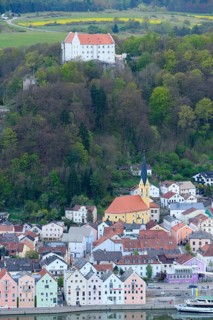 View of Riedenburg at the Main-Danube-Canal