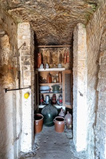 Cave dwelling with pantry
