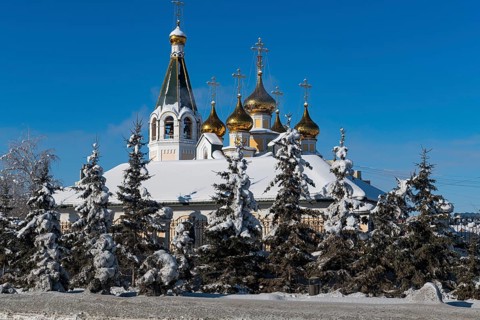 Orthodox cathedral of the Transfiguration of Jesus Christ