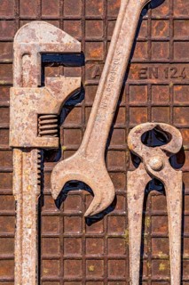Old wrench