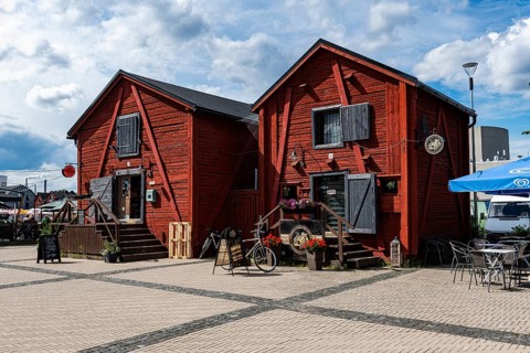 Boat sheds in Oulu
