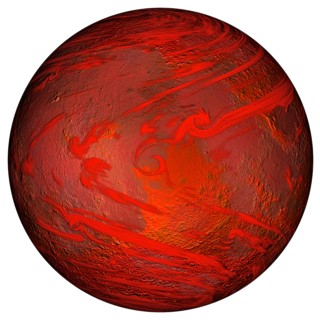 Digital Illustration of Venus