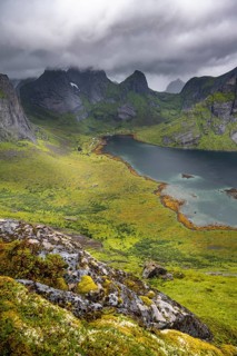 Fjords and mountains