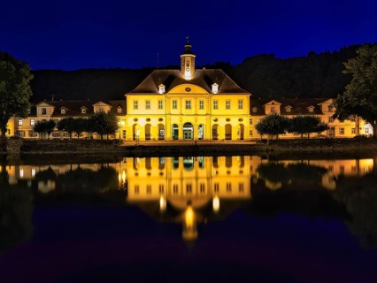 City hall Bad Karlshafen at night