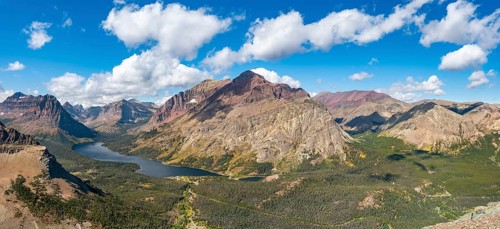 View of Two Medicine Lake