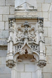 Main facade Former Brou Monastery