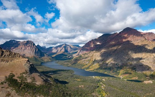 View of Two Medicine Lake