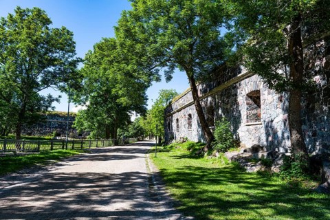 Unesco world heritage site Suomenlinna sea fortress