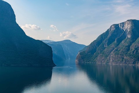 Overlook over Aurlandsfjord