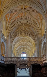 Choir with tomb of Philibert Le Beau