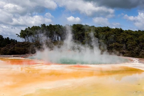 Geothermal area