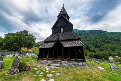 Unesco world heritage site Urnes Stave Church
