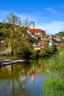 Horb am Neckar with the former Dominican monastery