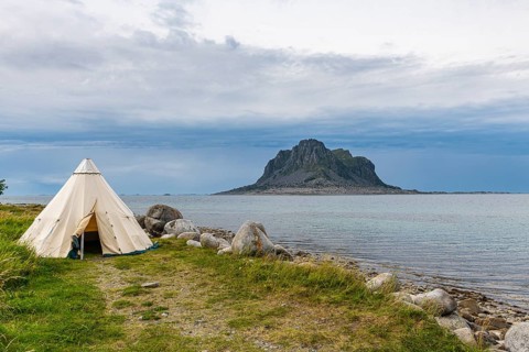 Huge monolith in the Unesco world heritage site