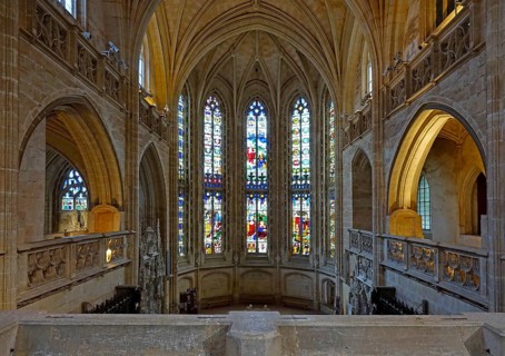 Choir seen from the rood screen