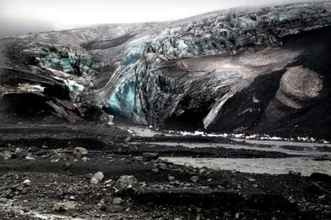 Glacier edge