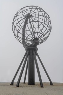 Monument on the Nordkapp