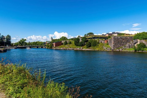 Unesco world heritage site Suomenlinna sea fortress