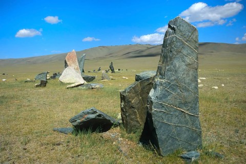 Funeral steles or deer stones