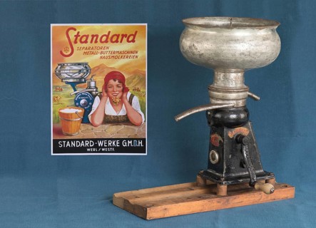 Milk centrifuge around 1930