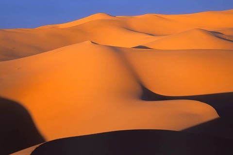 Sand waves in Khongoryn Els