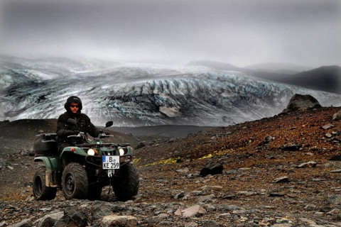 Glacier edge
