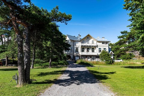 Wooden villa