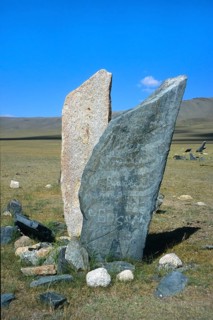 Funeral steles or deer stones