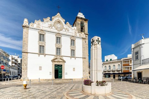 Square with white