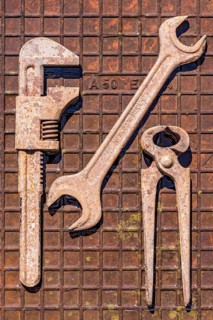 Old wrench