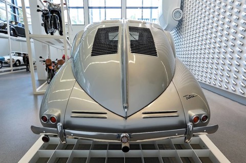 Tatra 87 from 1937 in the basement of the Pinakothek der Moderne