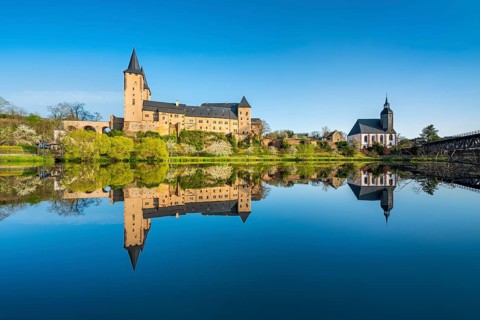 Rochlitz Castle and Petri Church