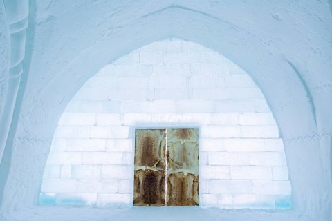 Entrance from inside