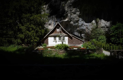 Hermitage in the Verena Gorge