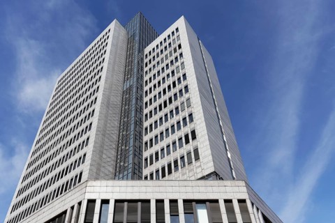 High-rise building of the Landeszentralbank