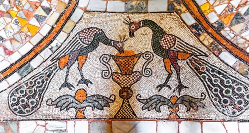 Floor mosaic