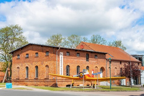 Museum with exhibition about aviation pioneer Otto Lilienthal