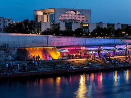 Spreeufer Capital Beach Bar and Chancellery