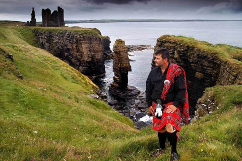 Man in kilt