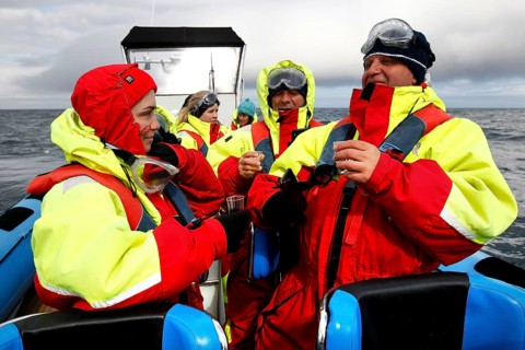 Whale watching tour