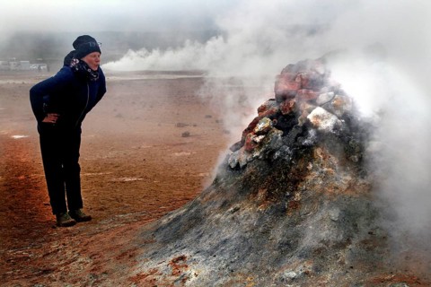 Geothermal area