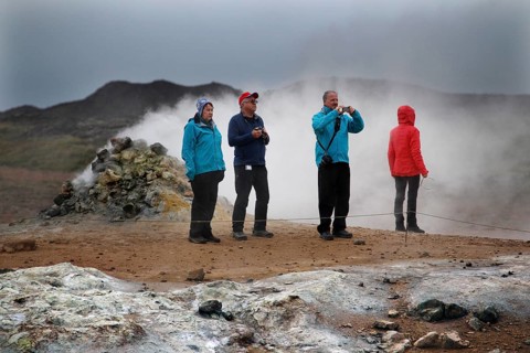 Geothermal area