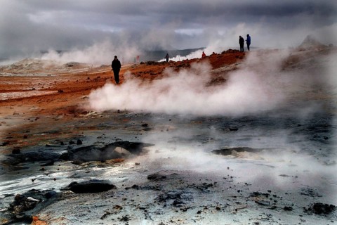 Geothermal area