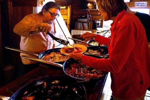 Fish buffet