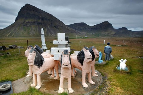 Lion fountain