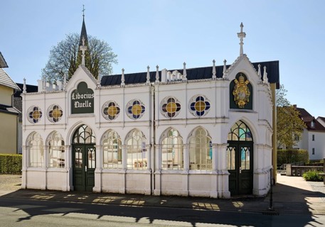 Fountain house of the Liborius healing spring