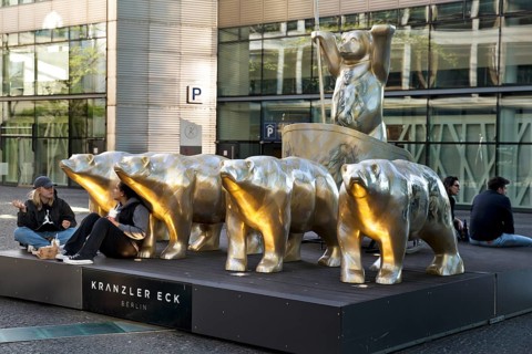 Buddy Bear Quadriga