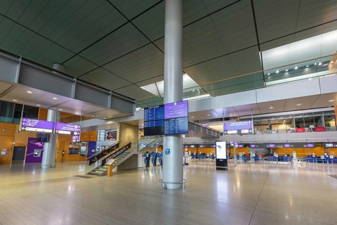 Luxembourg Airport Terminal