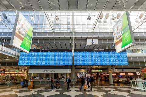 Terminal of Munich Airport